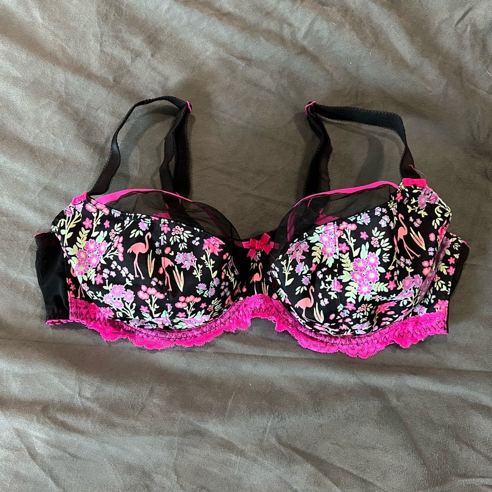 Curvy Kate Tropical Print Bra Size 42DD